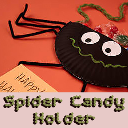 Spider Candy Holder